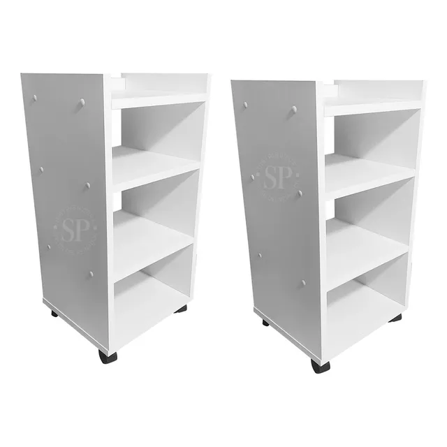 Mesa Auxiliar X2 Estética Manicuria Depilación Peluquería