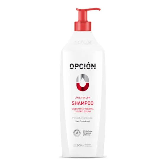 Shampoo Vegano Queratina Vegetal Opción Salón 900ml