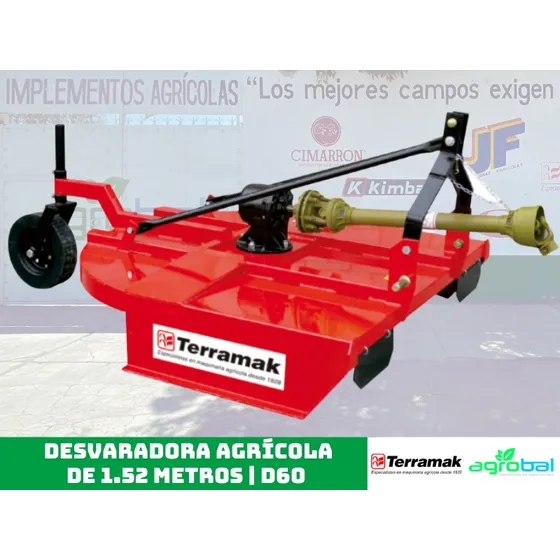 Desvaradora Agricola De Levante 1.52 M - Terramak