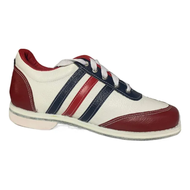 Zapatos Para Jugar Bolos (bowling) 100 %cuero Pista Boliche 