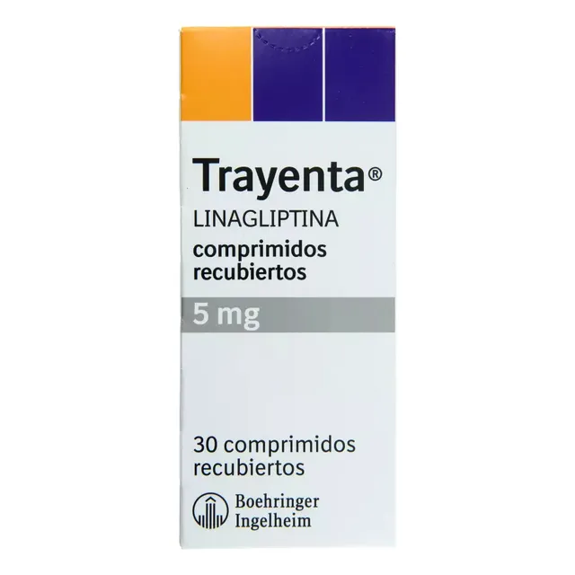 Trayenta 5mg Caja Con 30 Tabletas