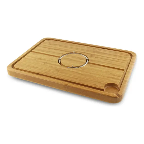 Grunwerg Tabla Tallado Bambu Tamaño Mediano 15.7 In Largo X
