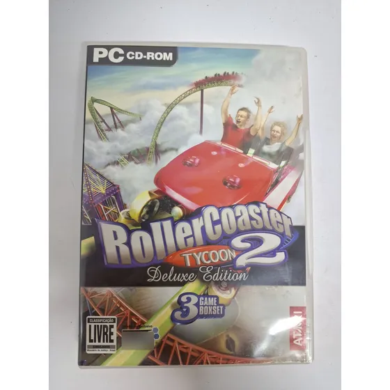 Rollercoaster Tycoon 2 Deluxe Edition Pc Original Físico