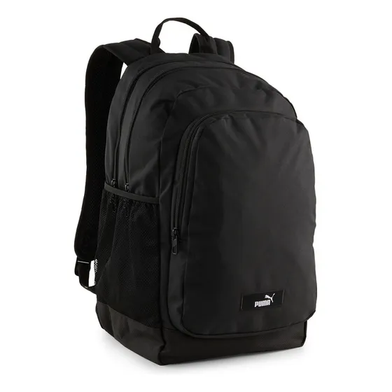 Mochila Puma Academy Backpack Negro Unisex Diseño de la tela Lisa