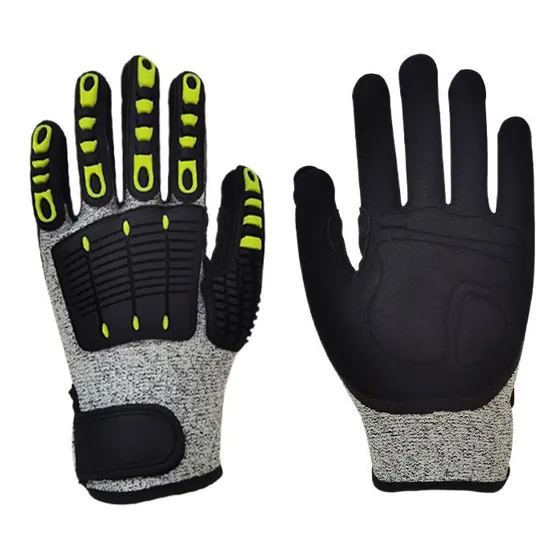 V Guantes De Trabajo Tpr Anti-corte Nivel 5 Anti-impacto