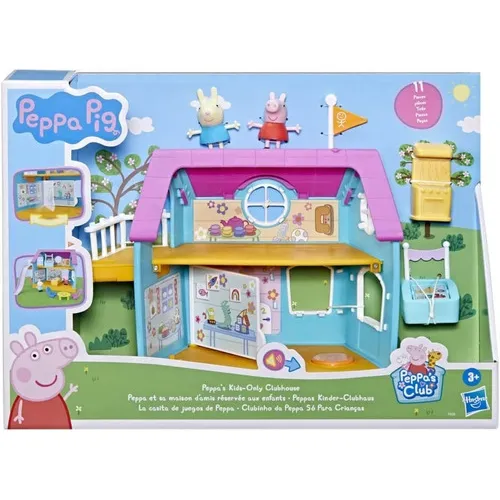 Peppa Pig La Casa De Juegos Con Sonido Color Celeste