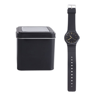 Reloj De Cuarzo Con Correa De Caucho, Impermeable, Ajustable Reloj De Cuarzo Con Correa De Caucho, Impermeable, Ajustable