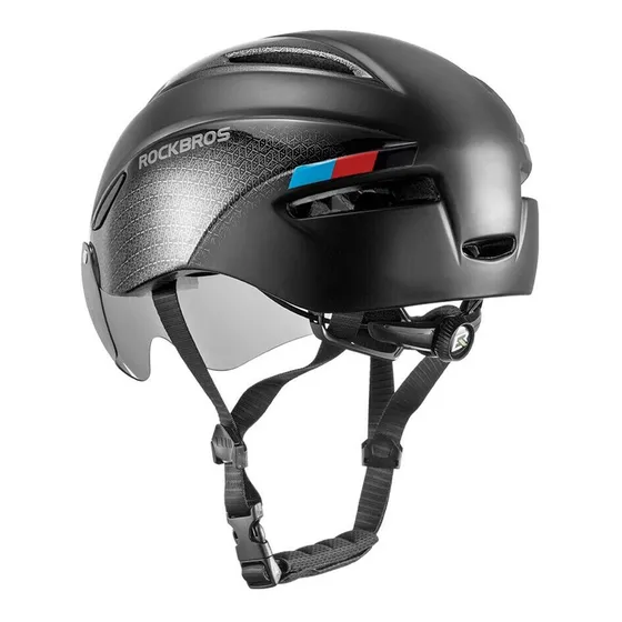 Casco Rockbros Wt-018s Adulto Ciclismo Con Gafas Protección