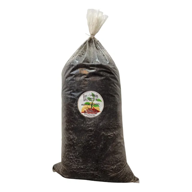 Humus De Lombriz Organico Saco 8kg Fertilizante