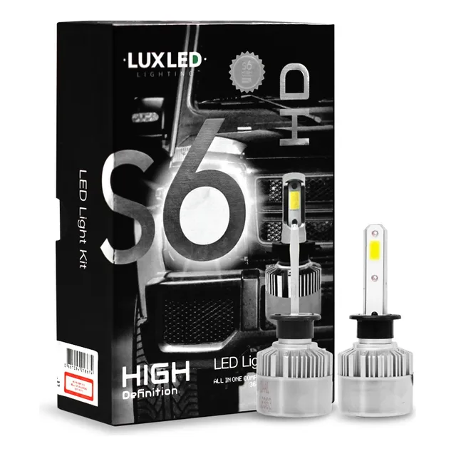 Kit Focos Led S6 Hd Auto Moto Tecnología Alemana H4 H7 H11 