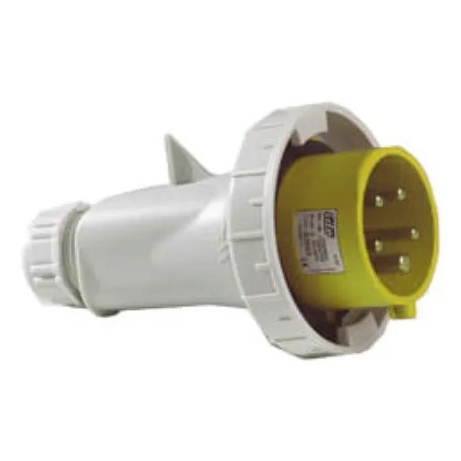 Clavija Y Contacto Fijo Industrial Ip67 2p+t 16a 4hr *kit*