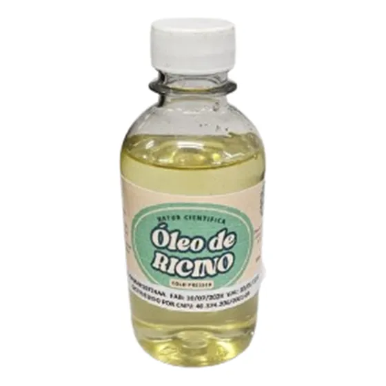 Óleo De Rícino Puro C/ Laudo De Análise 100% Orgânico 500ml