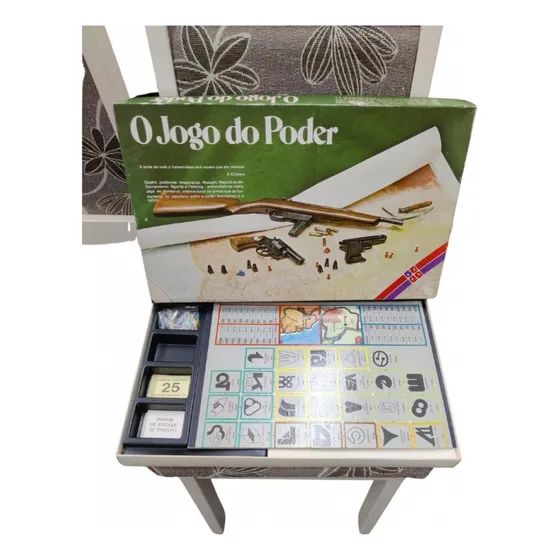 Jogo De Tabuleiro O Jogo Do Poder Grow Raro