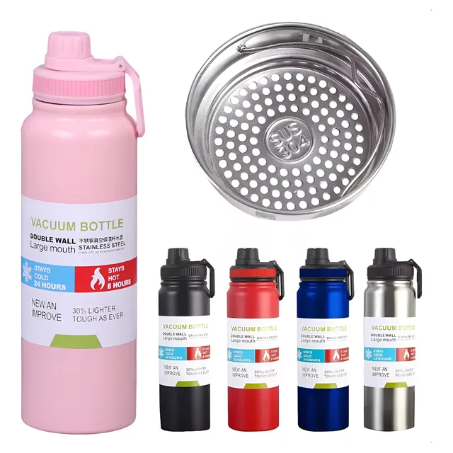 Garrafa Térmica 800ml Espacial Quente Frio Com Isolamento