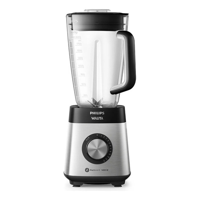 Liquidificador Ri2244 Série 5000 Com Jarra Inquebrável Inox 1400w Capacidade Útil 2l Phili... Liquidificador Ri2244 Série 5000 Com Jarra Inquebrável Inox 1400w Capacidade Útil 2l Phili...