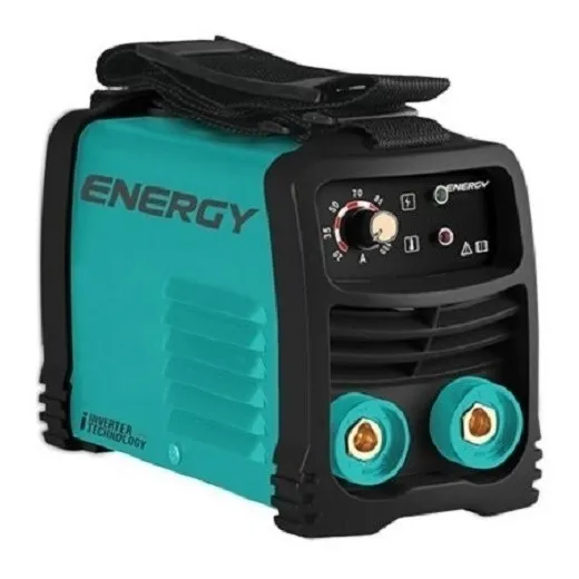 Soldadora Inverter Arco Manual 100amp Energy I100/220 Celeste 220V