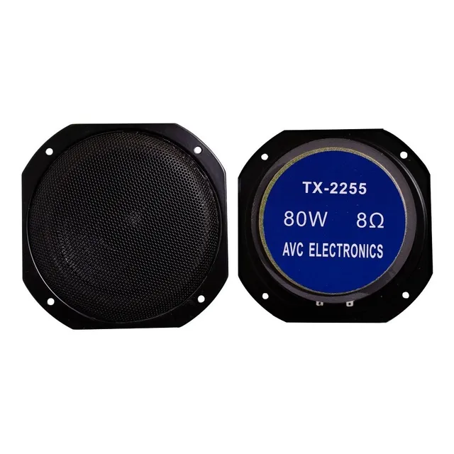 Parlante-medio Avc 5 1/4 Pulgadas 80 Watts 8 Ohms Tx-2255