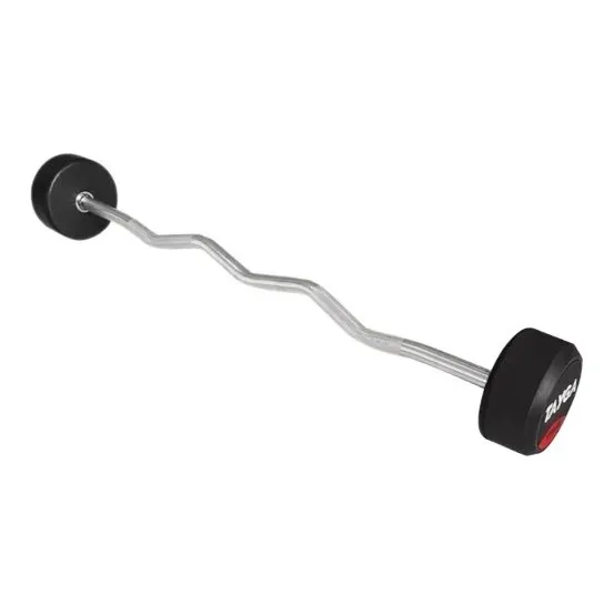 Barra Recta Y Z Con Peso Integrado Fijo 5 - 10 - 15 Y 20 Kg