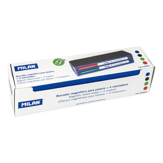 Borrador Pizarra Tiza Liquida Magnetico C/marcadores