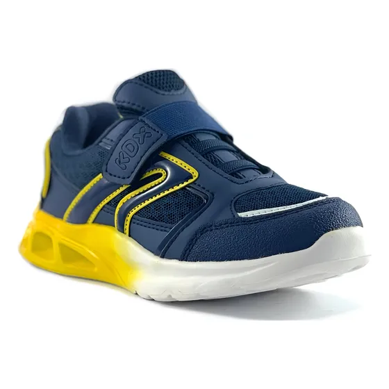 Zapatilla Con Luces Y Velcro Niño  Kdx
