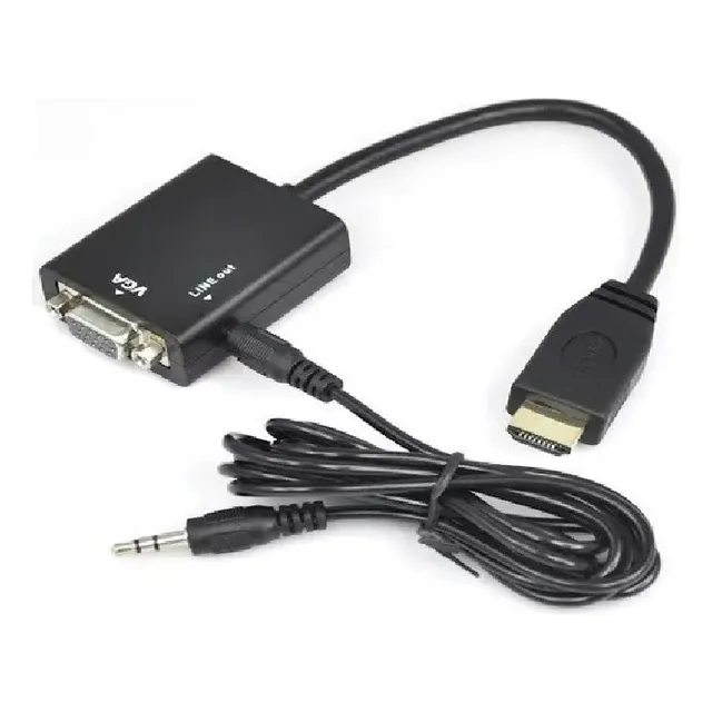 Adaptador Vga A Hdmi Asistido