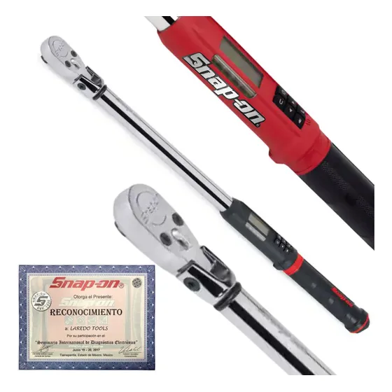 Torquimetro O Torque Digital Orogramable + Angulo Snap On