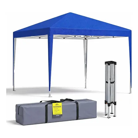 Tenda Sanfonada Proteção Uv 3x3m Gazebo Ajustável C/ Bolsa FASTERR por FASTERR T