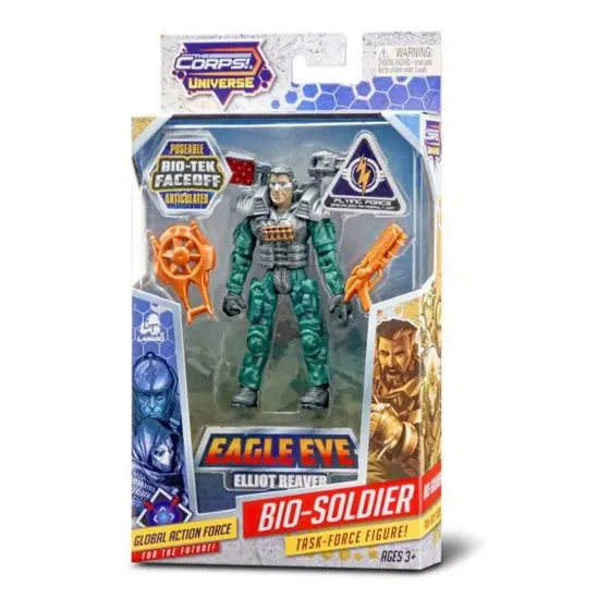 Lanard The Corps! Universe - Bio-tek Soldado Eagle Eye