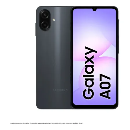 Samsung Galaxy A07 64GB 4GB RAM Negro