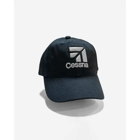 Gorra Cessna Aviacion Para Pilotos Negra