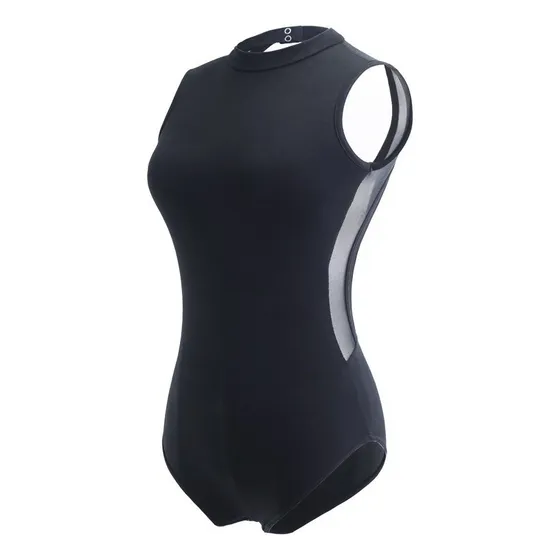 Leotardos De Ballet Con Cuello Alto, Sin Mangas, Sin Espalda