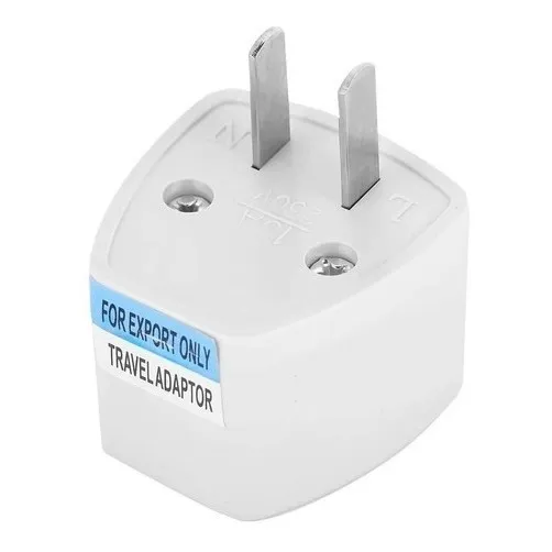 Adaptador Convertidor Enchufe Europeo A Americano 2 Pin X1