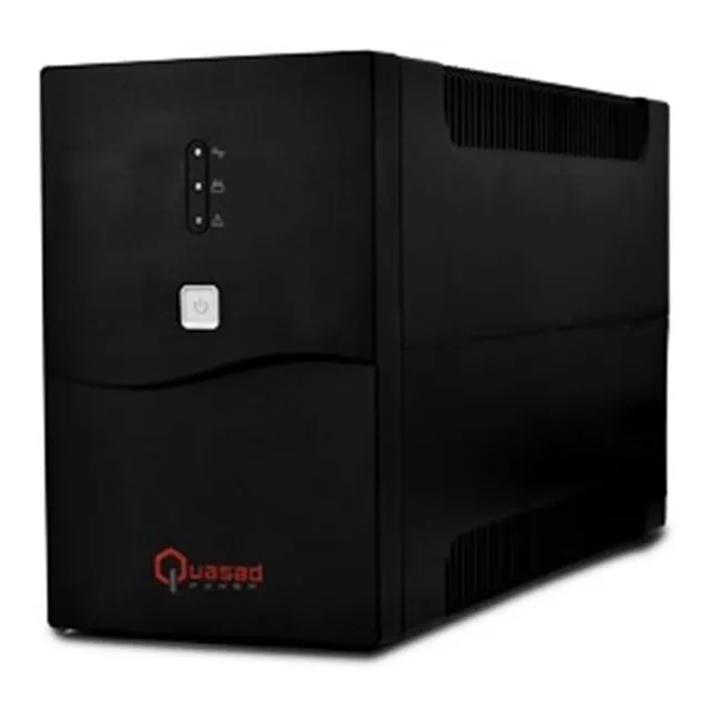 Ups Quasad 1500va 900w Con 10 Tomas, 5 Reg Y 5 Ups Qups 1015