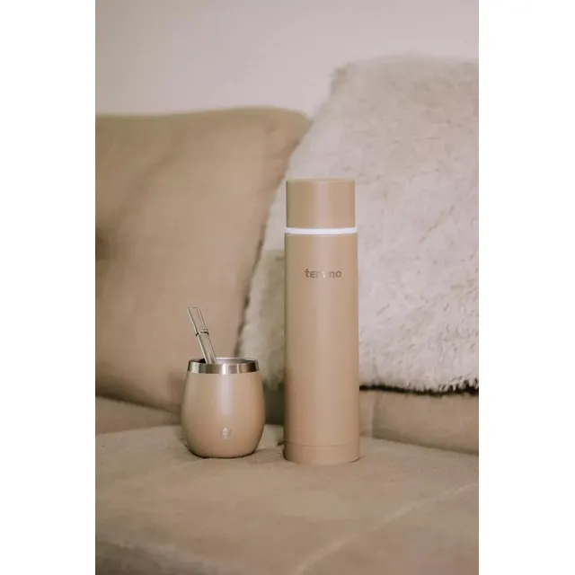 Set Termo Terrano 750ml + Mate Acero Trad  + Bombill De Rega