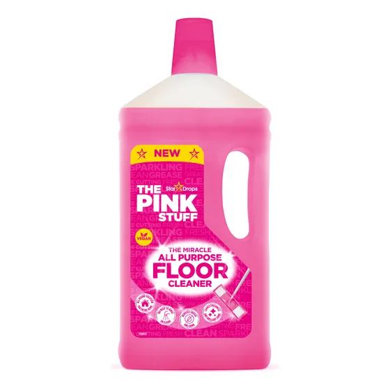 The Pink Stuff Star Drops Floor Cleaner 1l Americano