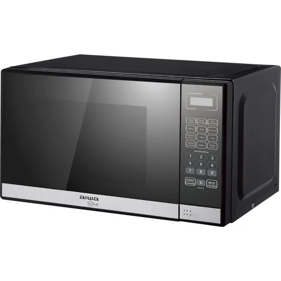 Microondas Aiwa Aw-mm20s50 Plata 20l 220v