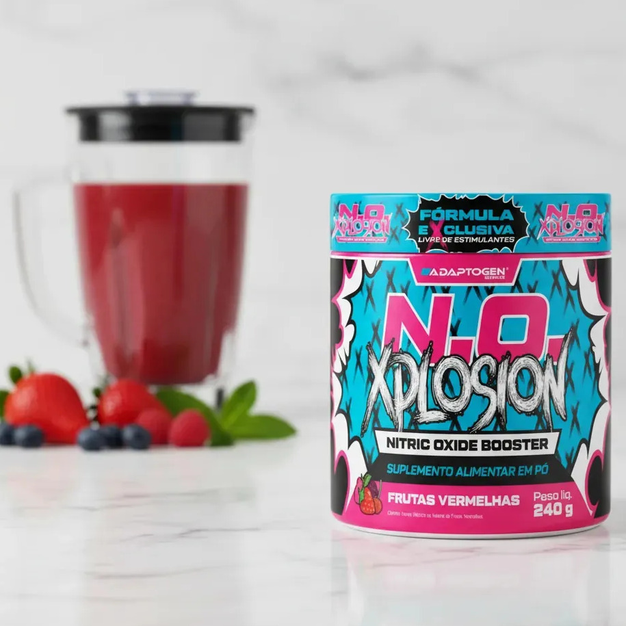 N.o Xplosion C/240g - Adaptogen Frutas Vermelhas