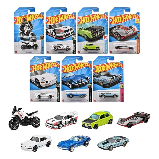 Hotwheels X 12 Unidades Surtidas En Empaque Individual 