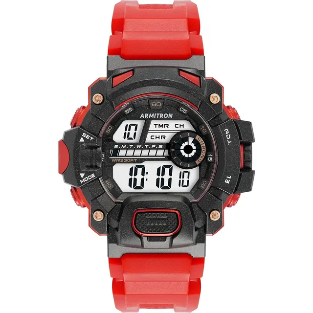 Reloj Armitron Sport Digital Correa Resina Hombre 40/8386