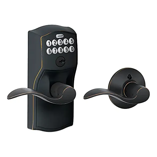 Candado Con Teclado Schlage Fe575 Cam 716 Acc Camelot Con Ac