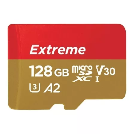 Cartão de memória SanDisk SDSQXA1-128G-AN6MA  Extreme com adaptador SD 128GB