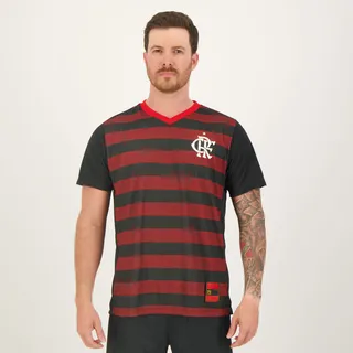 Camisa Flamengo Nineteen Preta E Vermelha Camisa Flamengo Nineteen Preta E Vermelha