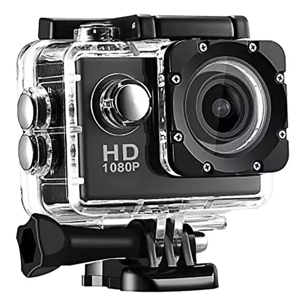 Camara Deportiva Sumergible Hd Ultra + Accesorios, La Mejor!