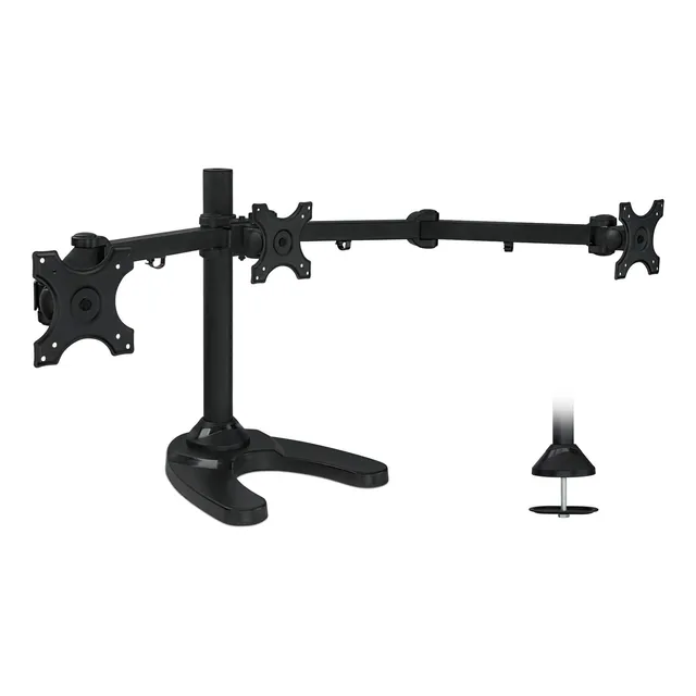 Mountit Mi789 Soporte Para Monitor Triple Soporte Para Escri