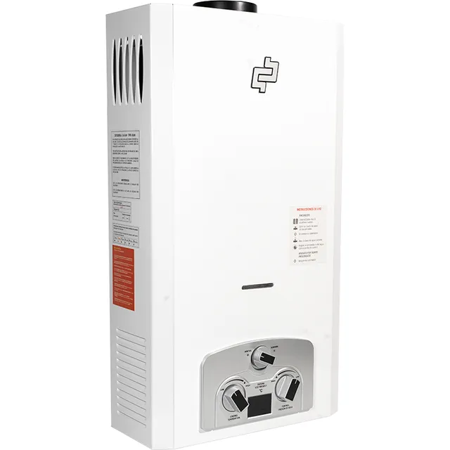 Calefón De Gas 26 Lts Blanco Incluye Valvula