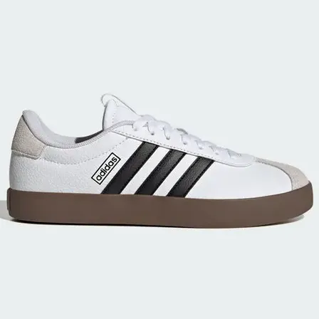 Tênis Feminino Vl Court 3.0 adidas Ftwwht/cblack/greone Liso 35 Br
