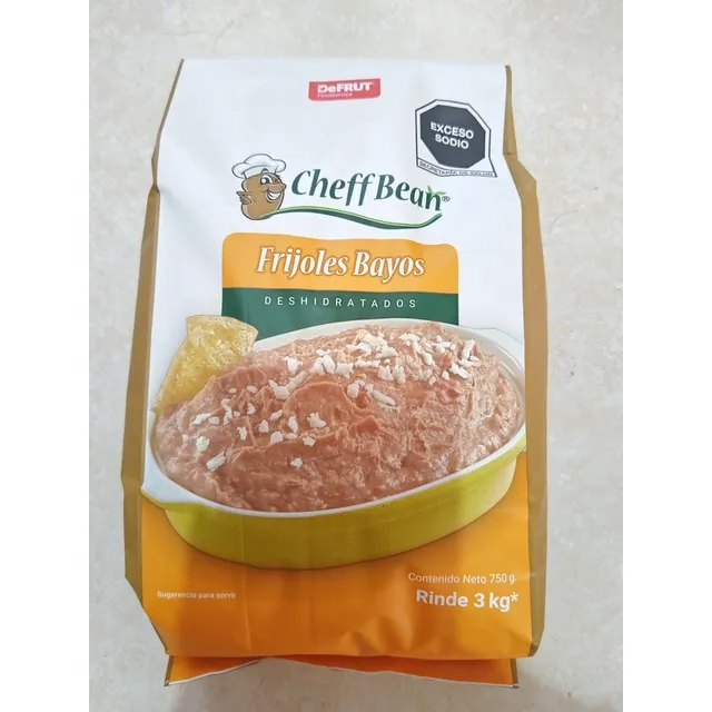 Frijoles Deshidratados Cheff Bean En Paquete 3kg