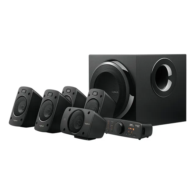 Bocinas Logitech Z906 Negras 5.1 C/ Subwoofer Thx Dolby Digi