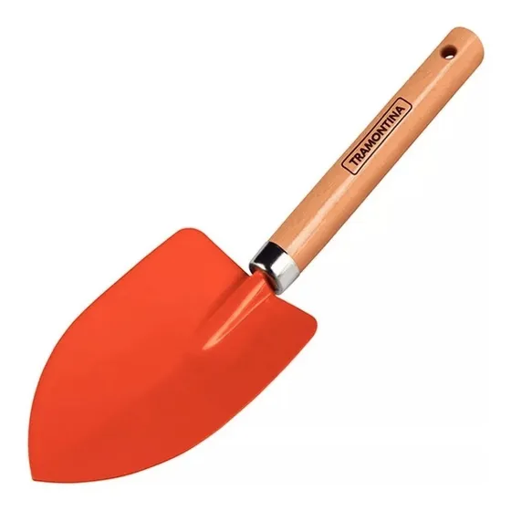 Pazinha Jardim Larga Aço Pá Jardinagem Ferramenta Tramontina Modelo 77907001