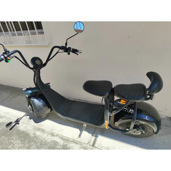 Scooter Eléctrico 2000w Con Casco Y Protector